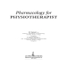 Pharmacology for Physiotherapist - Ramesh , 1E